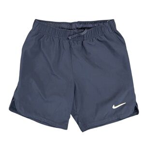 Nike Boys Navy Performance Tennis Shorts Youth Medium Dri-FIT Athletic